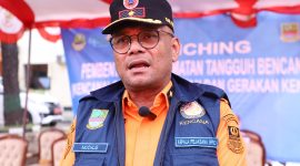 Kepala Pelaksana Badan Penanggulangan Bencana Daerah (BPBD) Kabupaten Bekasi, Muchlis, menyampaikan imbauan kepada masyarakat terkait kewaspadaan menghadapi musim kemarau dan potensi kekeringan, dalam kegiatan peluncuran program Kecamatan Tangguh Bencana dan Gerakan Kencana di Kabupaten Bekasi.

