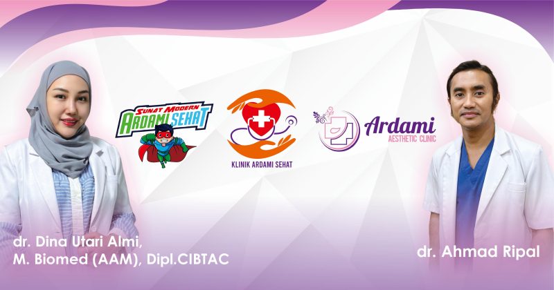 Pendiri Ardami Group, dr. Dina Utari Almi, M. Biomed (AAM), Dipl.CIBTAC dan dr. Ahmad Ripal, menghadirkan layanan terpadu Klinik Ardami Sehat, Klinik Aesthetic, Sunat Modern, dan Apotek di Majalaya, Kabupaten Bandung.