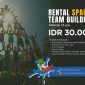 Suasana seru aktivitas team building di WaterBoom Lippo Cikarang yang kini menghadirkan layanan Rental Space Event & Team Building bernuansa Bali dengan harga mulai Rp30 ribu per orang.