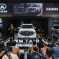 Suasana peluncuran GWM Tank 500 Diesel di ajang Indonesia International Motor Show (IIMS) 2026, JIExpo Kemayoran, Jakarta, yang menampilkan SUV premium terbaru GWM di hadapan media dan pengunjung, menegaskan konsep “Drive First Class, Everywhere” sebagai simbol kemewahan, performa, dan teknologi canggih untuk pasar Indonesia.