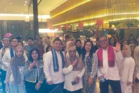 Suasana kebersamaan peserta Corporate Gathering Ramadhan 2026 Grand Zuri Jababeka bertema “SABAR – Sajian Berkah Ramadhan” yang berlangsung di Cerenti Restaurant, Cikarang, Selasa (06/01/2026).