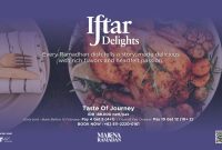 Suasana promo Iftar Ramadhan “Taste of Journey” di FOX LITE Hotel Majalaya yang menghadirkan sajian khas Middle East dengan harga Rp188.000 nett per orang.