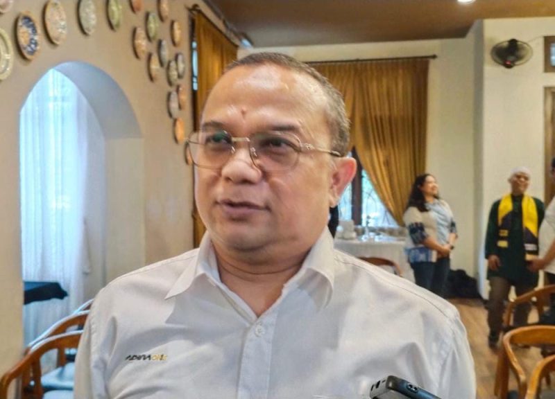 Nanang Kurniawan, Head of Regional SSD Jabodetabek 2 Adira Finance, memberikan keterangan kepada media saat Media Gathering Adira Expo Berkah Ramadan di Jakarta.