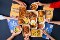 Beragam sajian street food Korea dalam program “60 Seconds to Seoul” dari Archipelago, menampilkan hidangan utama, camilan gurih, dessert khas, serta minuman segar yang terinspirasi dari cita rasa jalanan Seoul.
