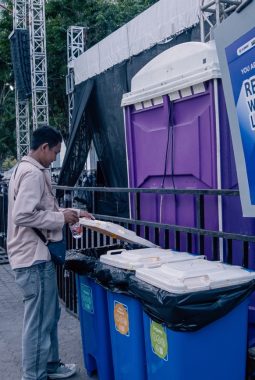 XLSMART Lakukan Pengelolaan Sampah Berkelanjutan di Acara Ultraverse Festival
