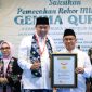 Ketua DPRD Sardi Efendi Hadiri GEMMA Qur’an, Kota Bekasi Raih Rekor MURI Penulisan Mushaf Al-Qur’an Serentak 