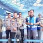 Menko PMK Pratikno bersama Kapolri Jenderal Listyo Sigit Prabowo, Menhub Dudy Purwagandhi, dan jajaran terkait memberikan keterangan pers usai meninjau kesiapan penanganan arus balik Lebaran 2026 di Jasamarga Tollroad Command Center (JMTC), Jakarta, Rabu (25/3).