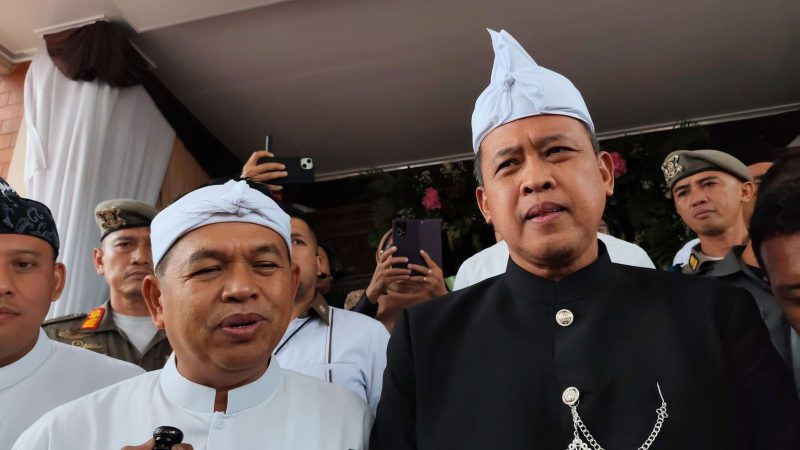  Wali Kota Bekasi Tri Adhianto meminta dukungan dan “tangan dingin” Gubernur Jawa Barat Dedi Mulyadi 