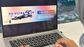 Peluncuran layanan BIZ Ultra 5G+ dari XLSMART yang menawarkan internet hingga 500 Mbps bagi pelaku usaha dan perusahaan.