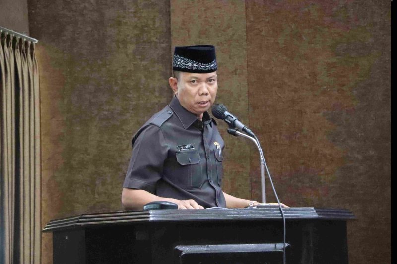 Sekretaris Daerah Kabupaten Bekasi, Endin Samsudin,