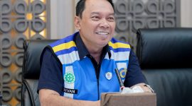 Direktur Utama PT Jasa Marga (Persero) Tbk, Rivan A. Purwantono, menyampaikan kesiapan layanan operasional jalan tol Jasa Marga Group menghadapi lonjakan kendaraan selama libur panjang Iduladha, Waisak, dan Hari Lahir Pancasila 2026.