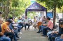 Jajaran Direksi dan pegawai Perumda Tirta Bhagasasi saat menggelar program Knowledge Transfer di Cabang Tarumajaya, Kabupaten Bekasi, Jumat (8/5/2026), guna memperkuat koordinasi dan meningkatkan kualitas pelayanan air bersih kepada masyarakat.
