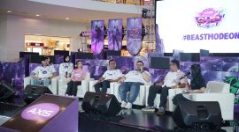 Suasana peluncuran AXIS CUP 2026 yang digelar oleh AXIS bersama XLSMART, menghadirkan diskusi bersama perwakilan industri esports, komunitas gamer, dan para pemain profesional. Turnamen esports nasional ini akan berlangsung di 88 kota di Indonesia dengan dukungan konektivitas AXIS 5G AF untuk pengalaman gaming yang lebih cepat dan stabil.