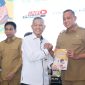 Wali Kota Bekasi Tri Adhianto menghadiri peluncuran buku panduan dan bahan ajar pendidikan antikorupsi nasional di Gedung Sasana Bhakti Praja, Kementerian Dalam Negeri, Jakarta, Senin (11/5/2026).