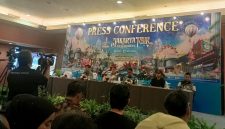 Suasana konferensi pers Jakarta Fair Kemayoran 2026 di Jakarta, Rabu (4/6/2026). Dalam kesempatan tersebut, panitia resmi mengumumkan penyelenggaraan Jakarta Fair Kemayoran yang akan berlangsung pada 11 Juni hingga 12 Juli 2026 di JIEXPO Kemayoran, Jakarta Pusat, dengan menghadirkan 2.800 peserta pameran, berbagai hiburan, serta konser musik dari sejumlah musisi papan atas Indonesia.
