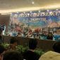 Suasana konferensi pers Jakarta Fair Kemayoran 2026 di Jakarta, Rabu (4/6/2026). Dalam kesempatan tersebut, panitia resmi mengumumkan penyelenggaraan Jakarta Fair Kemayoran yang akan berlangsung pada 11 Juni hingga 12 Juli 2026 di JIEXPO Kemayoran, Jakarta Pusat, dengan menghadirkan 2.800 peserta pameran, berbagai hiburan, serta konser musik dari sejumlah musisi papan atas Indonesia.