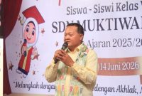 Pelaksana Tugas (Plt) Kepala Sekolah SDN Muktiwari 01, Hasanudin, S.Pd, 