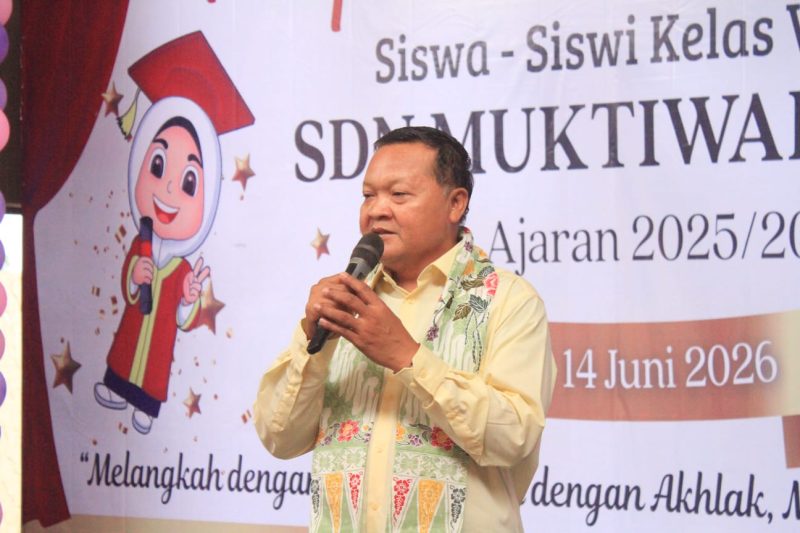 Pelaksana Tugas (Plt) Kepala Sekolah SDN 01 Muktiwari, Hasanudin, S.Pd, 
