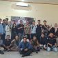 Peserta dan panitia kegiatan Mapaba (Masa Perkenalan Anggota Baru) berfoto bersama usai pembukaan acara yang digelar di Kabupaten Bekasi. Kegiatan ini menjadi ajang kaderisasi dan penguatan nilai-nilai keislaman, keindonesiaan, serta kepemimpinan bagi anggota baru HMI.
