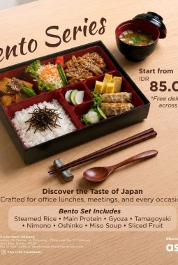 FOX Lite Hotel Cikarang Hadirkan Bento Series, Sajian Jepang Praktis Mulai Rp85 Ribu