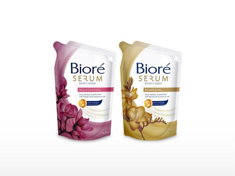 Dua varian Biore Serum Body Foam hadir dengan kandungan pelembap yang membantu menjaga skin barrier tetap sehat sekaligus menutrisi kulit. Produk ini diformulasikan untuk memberikan sensasi mandi yang lembut dengan kulit terasa lebih halus, lembap, dan terawat setiap hari.