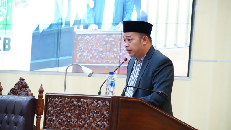 Ketua Fraksi PKB DPRD Kabupaten Bekasi Ahmad Faisal.