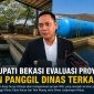 Bupati Bekasi Asep Surya Atmaja mengevaluasi proyek IPAL dengan memanggil DCKTR dan DLH untuk memastikan kesesuaian spesifikasi serta kesiapan operasional fasilitas tersebut.