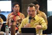 Wakil Wali Kota Bekasi Abdul Harris Bobihoe mengikuti Forum Diskusi Aktual yang diselenggarakan Badan Strategi Kebijakan Dalam Negeri (BSKDN) Kemendagri di Jakarta, Kamis (16/7/2026). Dalam forum tersebut, Harris menegaskan pentingnya sinergi pemerintah pusat dan daerah untuk memperkuat Program Cek Kesehatan Gratis dan meningkatkan pelayanan kesehatan bagi masyarakat.