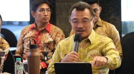 Wakil Wali Kota Bekasi Abdul Harris Bobihoe mengikuti Forum Diskusi Aktual yang diselenggarakan Badan Strategi Kebijakan Dalam Negeri (BSKDN) Kemendagri di Jakarta, Kamis (16/7/2026). Dalam forum tersebut, Harris menegaskan pentingnya sinergi pemerintah pusat dan daerah untuk memperkuat Program Cek Kesehatan Gratis dan meningkatkan pelayanan kesehatan bagi masyarakat.