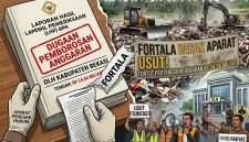 Ilustrasi temuan Badan Pemeriksa Keuangan (BPK) terkait dugaan pemborosan anggaran sebesar Rp24,56 miliar di Dinas Lingkungan Hidup (DLH) Kabupaten Bekasi. Forum Tata Kelola (FORTALA) Indonesia mendesak aparat penegak hukum mengusut temuan tersebut serta meminta pemerintah daerah membuka hasil tindak lanjut secara transparan.