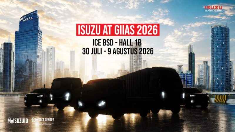 PT Isuzu Astra Motor Indonesia (IAMI) akan menampilkan lima kendaraan niaga beraplikasi khusus berbasis Isuzu TRAGA, ELF, GIGA, mu-X, dan D-Max pada ajang GIIAS 2026 sebagai solusi mobilitas untuk berbagai sektor usaha.