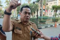 Kepala UPTD Wilayah III sekaligus Direktur TPST Kertamukti, R. Sopyan Rahayu.