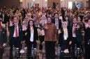 Wakil Gubernur DKI Jakarta Rano Karno berfoto bersama para peserta usai membuka sekaligus menjadi keynote speaker pada 27th International Meeting on Respiratory Care Indonesia (RESPINA) 2026 di Hotel Shangri-La, Jakarta Pusat, Jumat (24/7/2026).