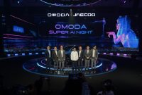 OMODA & JAECOO Indonesia resmi meluncurkan OMODA O4 di ajang Super AI Night Jakarta, Senin (27/7/2026). Mobil listrik berbasis Super AI Cockpit ini hadir dengan teknologi kecerdasan buatan, jarak tempuh hingga 553 km, serta menjadi langkah baru menuju era kendaraan pintar di Indonesia.