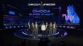 OMODA & JAECOO Indonesia resmi meluncurkan OMODA O4 di ajang Super AI Night Jakarta, Senin (27/7/2026). Mobil listrik berbasis Super AI Cockpit ini hadir dengan teknologi kecerdasan buatan, jarak tempuh hingga 553 km, serta menjadi langkah baru menuju era kendaraan pintar di Indonesia.