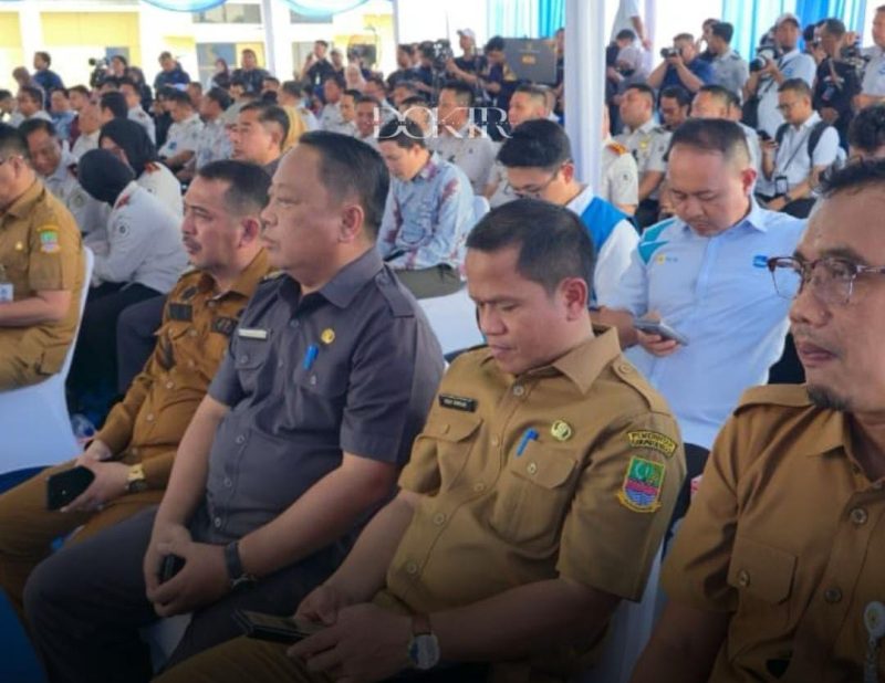 Foto: Kepala DCKTR Kabupaten Bekasi Benny Sugiarto menghadiri peluncuran Program Rumah ASN Kemenimipas Casa De Prima di Cikarang Barat, Kabupaten Bekasi.