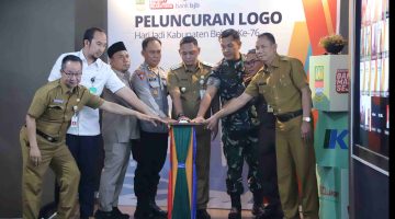 Logo resmi Hari Jadi Kabupaten Bekasi ke-76 Tahun 2026 yang mengusung tema 