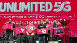 PT XLSMART Telecom Sejahtera Tbk melalui SMARTFREN resmi meluncurkan layanan Unlimited 5G di Semarang. Layanan ini menawarkan internet tanpa batas kecepatan dan tanpa batas kuota selama pelanggan terhubung ke jaringan 5G SMARTFREN, sekaligus memperkuat perluasan layanan 5G di Indonesia.