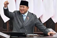 Presiden Prabowo Subianto menyampaikan pidato dalam Sidang Tahunan MPR RI dan Sidang Bersama DPR RI-DPD RI 2026 di Jakarta, Jumat (14/8/2026). Dalam pidatonya, Prabowo mengungkap rencana besar restrukturisasi BUMN dan target penghematan anggaran hingga lebih dari Rp70 triliun. Foto: Dokumentasi Sekretariat Kabinet.