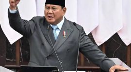 Presiden Prabowo Subianto menyampaikan pidato dalam Sidang Tahunan MPR RI dan Sidang Bersama DPR RI-DPD RI 2026 di Jakarta, Jumat (14/8/2026). Dalam pidatonya, Prabowo mengungkap rencana besar restrukturisasi BUMN dan target penghematan anggaran hingga lebih dari Rp70 triliun. Foto: Dokumentasi Sekretariat Kabinet.
