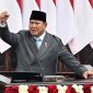 Presiden Prabowo Subianto menyampaikan pidato dalam Sidang Tahunan MPR RI dan Sidang Bersama DPR RI-DPD RI 2026 di Jakarta, Jumat (14/8/2026). Dalam pidatonya, Prabowo mengungkap rencana besar restrukturisasi BUMN dan target penghematan anggaran hingga lebih dari Rp70 triliun. Foto: Dokumentasi Sekretariat Kabinet.