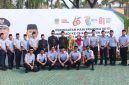 Jajaran dan pegawai Perumda Tirta Bhagasasi Bekasi berfoto bersama dalam rangkaian kegiatan peringatan Hari Pramuka ke-65 dan Hari Jadi Kabupaten Bekasi ke-76. Momentum ini turut menjadi ajang memperkuat kebersamaan dan soliditas internal Perumda Tirta Bhagasasi.
