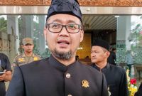 Ketua DPRD Kabupaten Bekasi, Ade Sukron, pada Sabtu (15/8/2026).