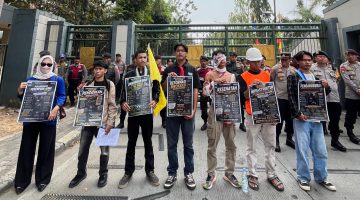 Hut ke-76, PMII Bekasi Gugat Pemkab