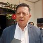 Kepala Bidang Pengendalian dan Pengawasan (Wasdal) Bapenda Kota Bekasi, Agustinus Prakoso, saat memberikan keterangan terkait penertiban reklame yang belum berizin dan belum memenuhi kewajiban pajak di Kota Bekasi.