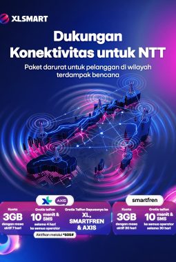 Pasca Gempa NTT, XLSMART Percepat Pemulihan Jaringan, Tinggal 5 BTS Terdampak