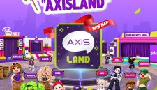 Poster kampanye #17anKitaBeda dari AXIS yang menghadirkan AXISLAND, map baru di platform Roblox, dengan rangkaian aktivitas Speed Run Battle (Balap Karung) pada 21–23 Agustus dan Fashion Week bertema Pakaian Adat Nusantara pada 4–6 September 2026.
