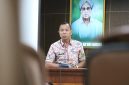 Ketua Panitia Seleksi (Pansel) Calon Kepala Desa Kabupaten Bekasi, Dr. H.M. Harun Alrasyid, M.Si., saat menyampaikan penjelasan terkait mekanisme dan bobot penilaian seleksi calon kepala desa di Kabupaten Bekasi. Seleksi dijadwalkan berlangsung pada 1–3 September 2026.