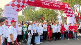 FOX Lite Hotel Cikarang turut mendukung EJIP Fun Run 2026 di kawasan East Jakarta Industrial Park (EJIP), Cikarang Selatan, Kabupaten Bekasi, Sabtu (22/8/2026). Kegiatan ini diikuti sekitar 600 pekerja dari 60 perusahaan tenant.