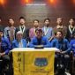 Pengurus dan kader PMII Kabupaten Bekasi berfoto bersama usai menyampaikan tujuh gugatan rakyat terkait pembangunan dan tata kelola pemerintahan Kabupaten Bekasi, Jumat (14/8/2026). Dalam aksi tersebut, PMII menyoroti isu pendidikan, ketenagakerjaan, kesehatan, lingkungan hidup, infrastruktur, perlindungan perempuan dan anak, serta reformasi birokrasi.